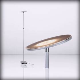 Skyflux-sl 854403007353 Brightech For Sky - Flux Dimmable Led Floor Lamp Super Bright Silv