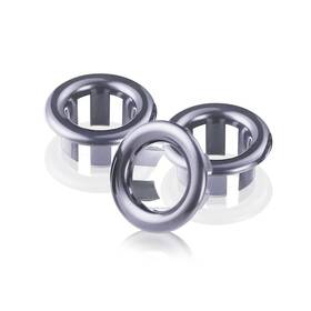 Skypia 912043006717 3x Bathroom Kitchen Sink Hole Round Overflow Cover Basin Tidy Insert S