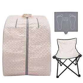 Hl-011 Smartmak Far Infrared Sauna Full Body One Person Portable Spa Set Pearl Pink