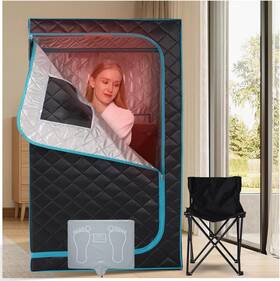 Hl-016 Smartmak Portable Infrared Sauna Box For Home L Blackgreen