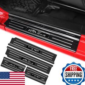 B0dwflcy13 Smnuxwm 4pcs Car Door Sill Protector For Jeep Wrangler Jl Jlu 2018-2025 B0dwflcy13 Smnuxwm 4pcs Car Door Sill Protector For Jeep Wrangler Jl Jlu 2018-2025