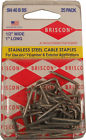 Sn-40-b-ss-25 Briscon Box Of Nm Cable Staples 780227100362