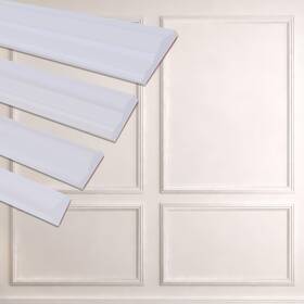 Bjkjn-2cm Soengsau Peel And Stick Accent Wall Molding 9.8ft X 0.78in Self-adhesive Chair Rail T
