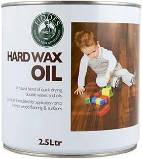 & Sons 313109176171 Hard Wax Oil - Variety Sizes And Colors 2.5lt English