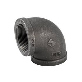 346874 Southland 1 1/2 Inch Black Malleable Iron 90 Degree Fpt X Elbow Fitting