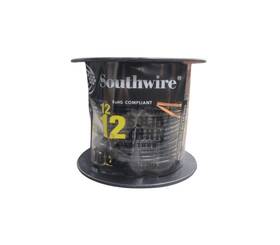 11587338 Southwire 100 Ft. 12 Black Solid Cu Thhn Wire