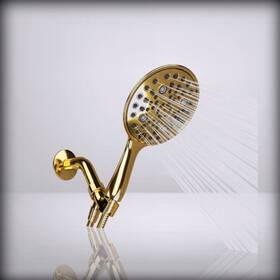 6fhsh6-gd Sparkpod 6 Spray Setting High Pressure Hand 5 - Egyptian Gold Settings