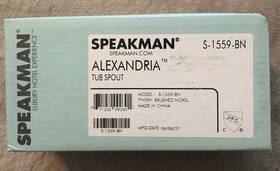 S-1558-bn Speakman S1558bn Tub Spout Brushed Nickel