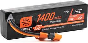 Spmx142s30h2 Spektrum Smart 1400mah 2s 7.4v G2 30c Lipo Ic2 Connector