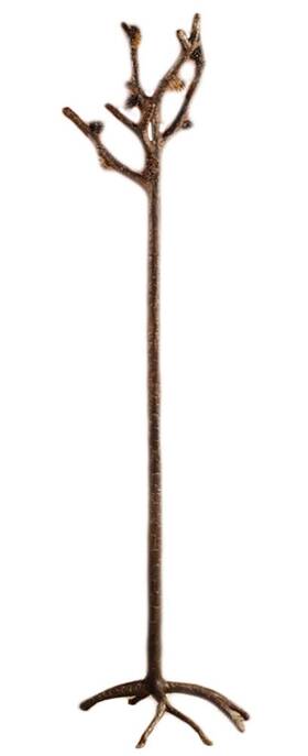 33528 Spi Bronze Finish Aluminum Pinecone Coat Rack
