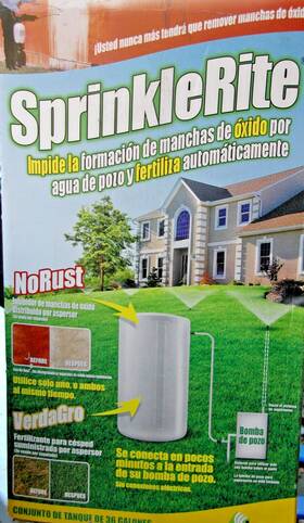 Esx01028 Sprinklerite 36 Gal Model New
