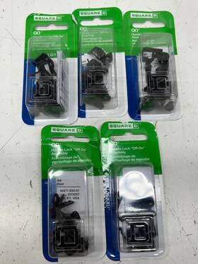 Hlo1cp Square D Lot Of 5 Qo 1p 2p Or 3p Circuit Breaker Handle Clamp