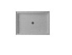 Ss-3442 Swanstone Single Threshold Shower Floor Sawgrass