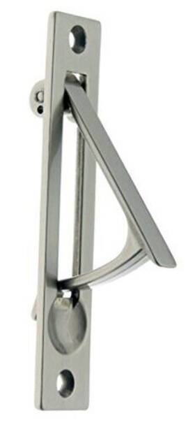 14020-015 St. Simons Professional Grade Quality Solid Brass 4 Inch Edge Pull Satin Nickel