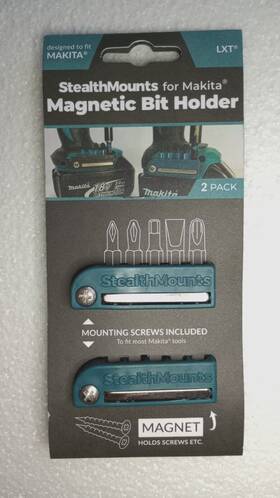 Bh-mk-blu-2-lf Stealthmounts Bit Holder For Makita Lxt Magnetic 2 Pack