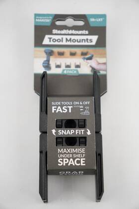Tm-mk18-blk-4 Stealthmounts Llc Tool Mount Makita Lxt Blue 4 Pack