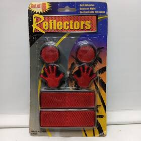 Cr025 Sterling Set Of 6 Self-adhesive Reflectors An American Company Atv Auto