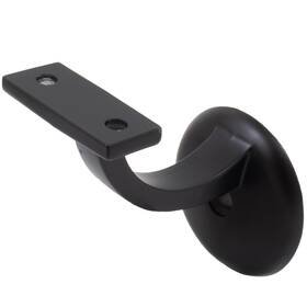 30151-19 Stone Harbor Hardware Heavy-duty Round Aluminum Handrail Bracket -matte Black