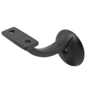 30155-19 Stone Harbor Hardware Heavy-duty Extended Handrail Bracket - Matte Black