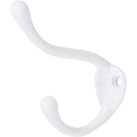 30300-wh Stone Harbor Hardware Coat And Hat Hook 3-1/2 Inch High 2-1/4 Projection White By