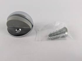31440-26d Stone Harbor Hardware Low Rise Dome Door Stop - 1 Inch High Satin Chrome Floor