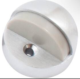 31442-26d Stone Harbor Hardware High Rise Dome Door Stop 1-1/4 Inch Satin Chrome 32 Ct