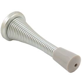 31519-26d Stone Harbor Hardware Heavy-duty Spring Door Stop 2-3/4 Inches Satin Chrome By