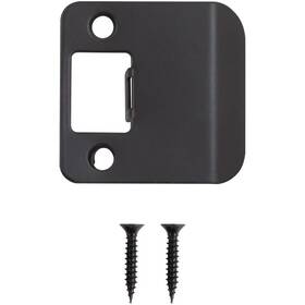 50175-19 Stone Harbor Hardware Round Corner Extended Lip Strike 2-1/4 Inch X 1-3/4