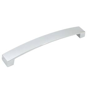 9823-26 Stone Harbor Hardware Zephyr Cabinet Pull 160 Millimeters Polished Chrome By