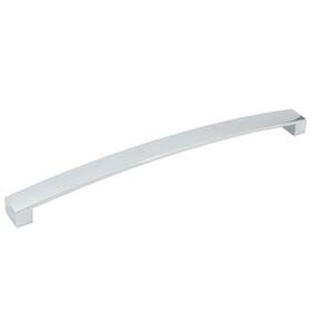 9826-26 Stone Harbor Hardware Zephyr Cabinet Pull 256 Millimeters Polished Chrome By