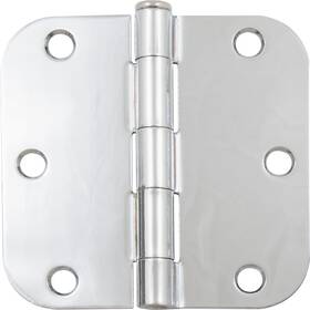 B3558-26 Stone Harbor Hardware Standard Hinge 3-1/2 Inches 5/8 Inch Radius Corner Bulk Pack 100 Each Polished