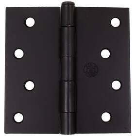 B4000-10b Stone Harbor Hardware Standard Hinge 4 Inches Square Corner Bulk Pack 100 Each Oil-rubbed Bronze