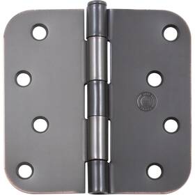 B4058-11p Stone Harbor Hardware Standard Hinge 4 Inches 5/8 Inch Radius Corner Bulk Pack 100 Each Vintage Bron