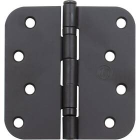 B4058bb-19 Stone Harbor Hardware Ball Bearing Hinge 4 Inches 5/8 Inch Radius Corner Bulk Pack 100 Each Matte Bl