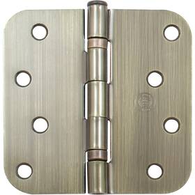 B4058bb-5 Stone Harbor Hardware Ball Bearing Hinge 4 Inches 5/8 Inch Radius Corner Bulk Pack 100 Each Antique