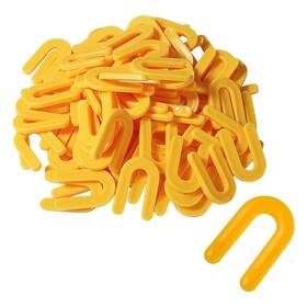 Hshim316 Stonetooling 3/16 Inch Yellow Horseshoe Shims Bag Of 100