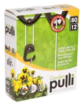 Storage Pulli 816023000114 Garden Adjustable To 12ft Holds 80lbs Auto Locking And Safety Lock Pulley