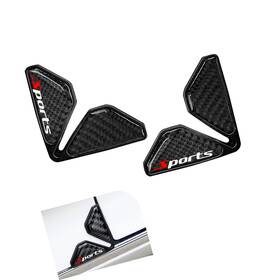 Fikfzt3220bl-2pc Strendier 2 Pcs Car Door Edge Guards Carbon Fiber Anti-collision Corner Protector