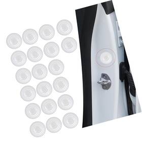 Icy186 Strendier Ijuicy 20 Pcs Car Door Shock Absorbers Silicone Edge Protector Cush