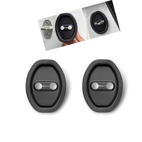 Mermpn20 Strendier Car Door Shock Absorber 2 Pcs Silicone Silent Absorption Lock Accessories R