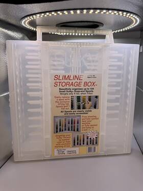 4545 Sulki Slim Line Slimline Storage Box 885 104 Small Sulky Thread Organizer 15 Inch X15 X3