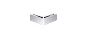 B5a90ps Surfacemate Polished Stainless 12 Inch Mitered 90 Degree Corner Cladding For B5a Series Base Sh