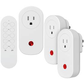 Sn10053usax3 Surnice Sn20023usa Remote Control Outlet 15a Wireless Electrical Outlets Switch Plug Fo