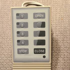 P4585 Swisco Wall Control Panel 6-button Skylight Remote Keypad Beige