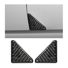 Sylvil-1172cs Sylvil 2pcs Car Side Door Edge Guards Carbon Fiber Anti-collision Vehicle Corn