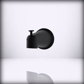 552tsdmb Symmons Elm Diverter Tub Spout In Matte Black Large