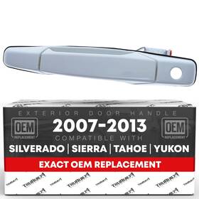 T1a-20828243-gaz T1a Exterior Door Handle Driver Side For Chevrolet Avalanche Gmc Sierra - Front