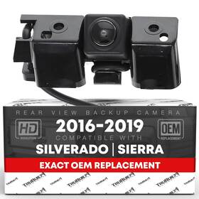 T1a-23244435 T1a Rear View Backup Camera - Compatible With 2016-2019 Chevrolet Silverado Gmc