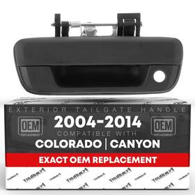 T1a T1a-25801998 Tailgate Handle With Keyhole - Compatible 2004-2014 Chevrolet Colorado