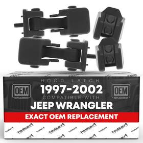 T1a-55176428ac T1a Hood Latch Set Left And Right For Jeep Wrangler Full Door Type